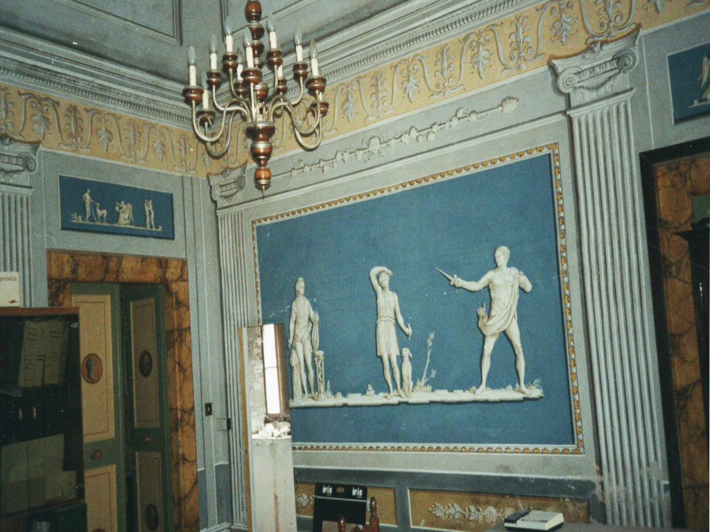 Sala interna del Palazzo Maurizi